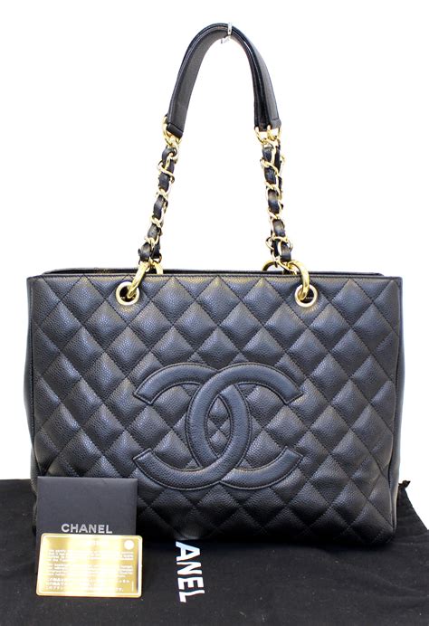 chanel tote purse|authentic chanel shopping bag.